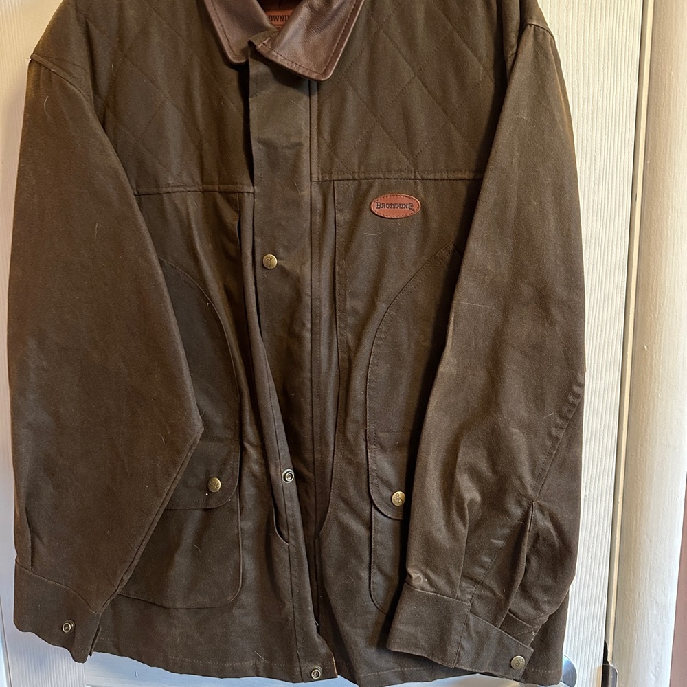 Browning Men's Waxed Feild Jacket (Vintage)